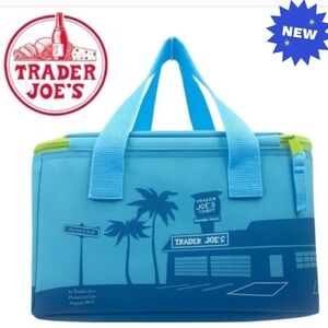Trader Joe's Limited Edition Blue Mini Insulated Bag